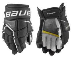 Bauer Supreme Ultrasonic Junior Hockey Gloves -Hockey Boutique 1058650 BKW 053b2a7c ac75 4c5e a28c b21601da8d24