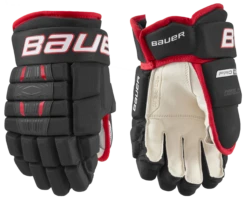 Bauer Pro Series Junior Hockey Gloves -Hockey Boutique 1058651 BKR
