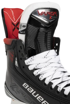Bauer Vapor X5 Pro Senior Hockey Skates -Hockey Boutique 1061681 BTH23 SKATE VAPOR X5PRO SR tongue detail edit ce05c9ed 3e31 4c9f bc36 e2487c7fe019