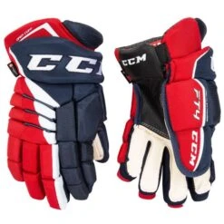 CCM JetSpeed FT4 Junior Hockey Gloves -Hockey Boutique 191520260675