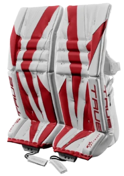 True Hockey True Catalyst 7X3 Senior Goalie Pads -Hockey Boutique 2023 Hockey Catalyst GoaliePads 7X3 WhiteRed