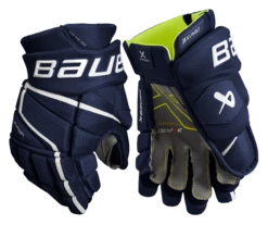 Bauer Vapor 3X Pro Junior Hockey Gloves -Hockey Boutique 3XPRO JR PALM NAV1
