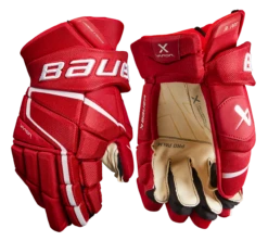 Bauer Vapor 3X Pro Senior Hockey Gloves -Hockey Boutique 3XPRO SR FRONT RED2