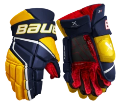 Bauer Vapor 3X Senior Hockey Gloves -Hockey Boutique 3X SR FRONT NVG2