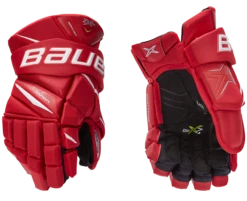 Bauer Vapor 2X Pro Senior Hockey Gloves -Hockey Boutique 620329 RED 01