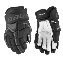 Bauer Supreme Ultrasonic Senior Hockey Gloves -Hockey Boutique 629088 BLK 01