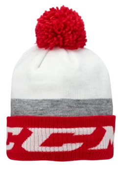CCM Core Pom Knit Toque Adult -Hockey Boutique C6186 0501