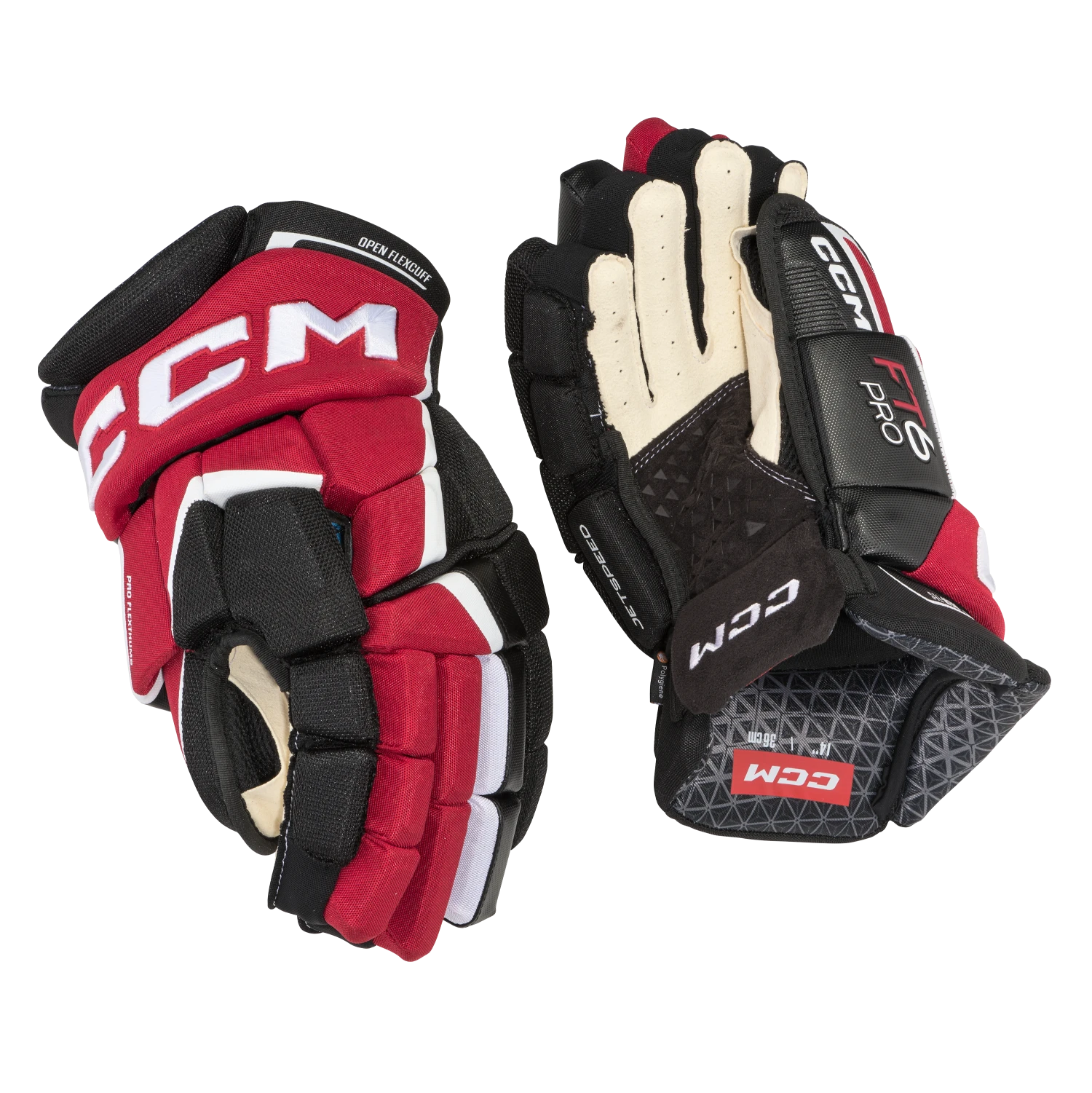 CCM JetSpeed FT6 Pro Junior Hockey Gloves 5 CCM JetSpeed FT6 Pro Junior Hockey Gloves - Image 3
