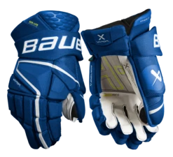 Bauer Vapor Hyperlite Senior Hockey Gloves 24 Bauer Vapor Hyperlite Senior Hockey Gloves -Hockey Boutique HYPERLITE SR FRONT BLU2 1