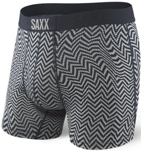 SAXX Ultra Boxer Brief Fly Herringbone Haze 3 SAXX Ultra Boxer Brief Fly Herringbone Haze