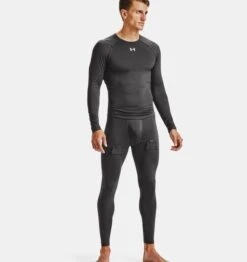 Under Armour Men's Hockey Compression Leggings -Hockey Boutique V5 1356492 010 FSF