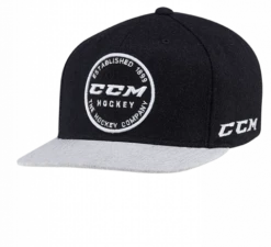 CCM Academy Flat Visor Snapback Cap -Hockey Boutique c3862 4q9l