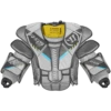 Warrior Ritual G5 Intermediate Goalie Chest Protector -Hockey Boutique g5cain0gr war 04 i