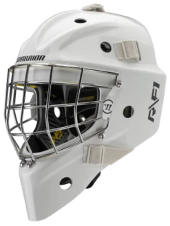 Warrior RF1 Pro Senior Goalie Mask -Hockey Boutique rf1pm0wh war 01 i
