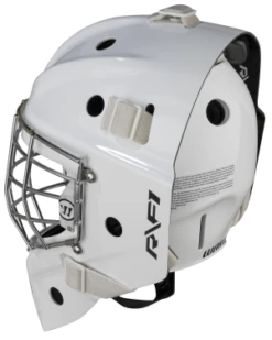 Warrior RF1 Pro Senior Goalie Mask -Hockey Boutique rf1pm0wh war 03 i