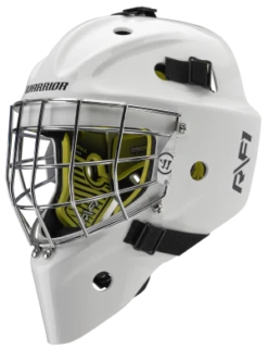 Warrior RF1 Senior Goalie Mask -Hockey Boutique rf1sm0wh war 01 i