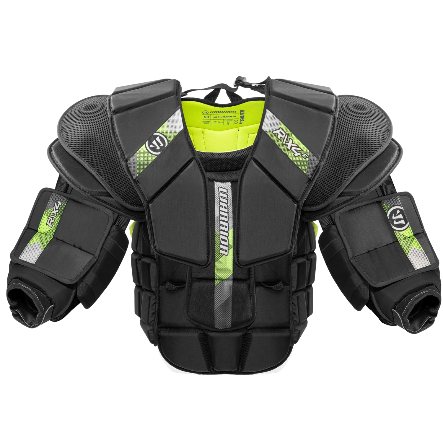 Warrior Ritual X4 E Intermediate Goalie Chest Protector 3 Warrior Ritual X4 E Intermediate Goalie Chest Protector
