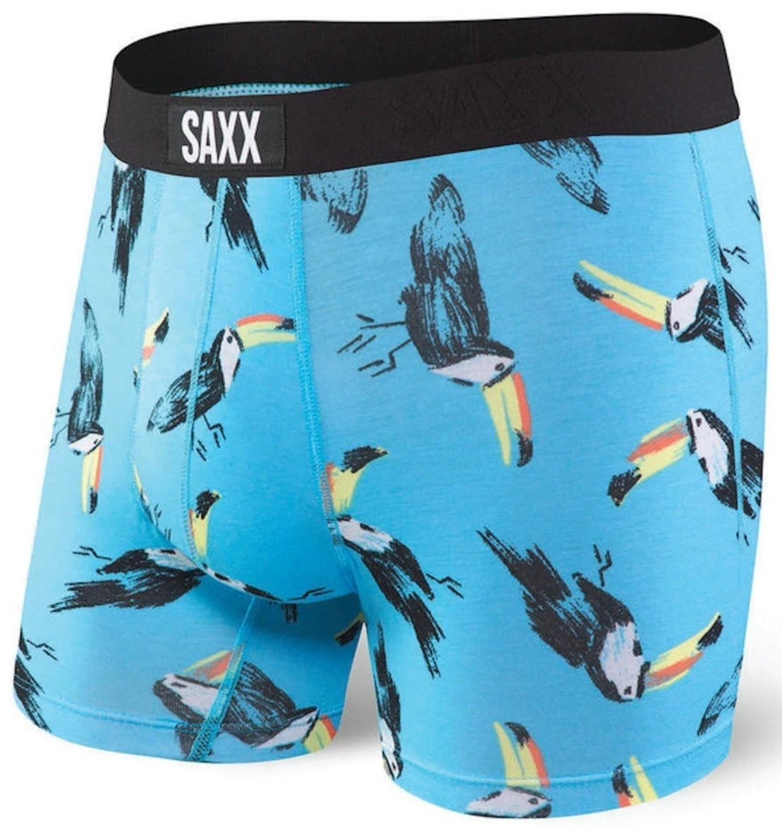 SAXX Vibe Boxer Brief Ink Blue Toucan 3 SAXX Vibe Boxer Brief Ink Blue Toucan