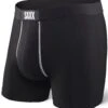 SAXX Vibe Boxer Modern Fit Black 1 SAXX Vibe Boxer Modern Fit Black -Hockey Boutique sxbm35 bbk f