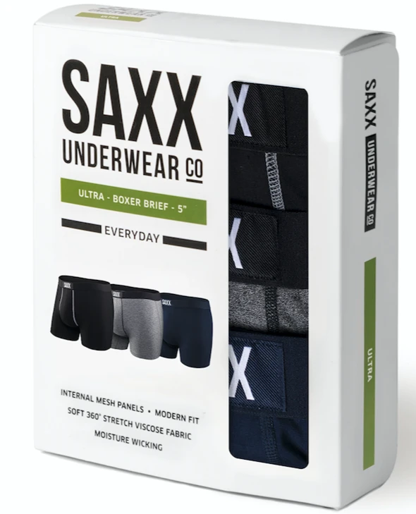 SAXX Ultra Boxer Fly (3-Pack) 3 SAXX Ultra Boxer Fly (3-Pack)