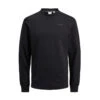 True Hockey X Jack & Jones Twist Sweat Crew Neck -Hockey Boutique true hockey apparel twist sweat crew neck black 2