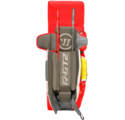 Warrior Ritual GT2 Intermediate Goalie Pads (w/ Knee Pads) -Hockey Boutique warrior ritual gt2 intermediate goalie pads back