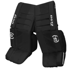 Warrior Ritual GT2 Intermediate Goalie Pads (w/ Knee Pads) -Hockey Boutique warrior ritual gt2 intermediate goalie pads black