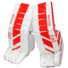Warrior Ritual GT2 Intermediate Goalie Pads (w/ Knee Pads) 1 Warrior Ritual GT2 Intermediate Goalie Pads (w/ Knee Pads) -Hockey Boutique warrior ritual gt2 intermediate goalie pads white red