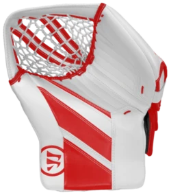Warrior Ritual GT2 Senior Goalie Catcher -Hockey Boutique warrior ritual gt2 senior goalie catcher white red
